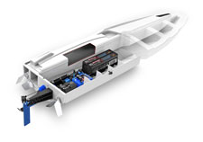 Spartan SR  (#103076-4) Interior and Flood Chamber Cutaway