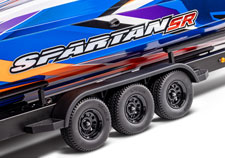 Spartan SR  (#103076-4) Side Close-up, shown with Optional Accessory Boat Trailer (#10350)