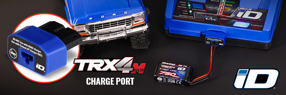 New Charging Port for TRX-4M Batteries