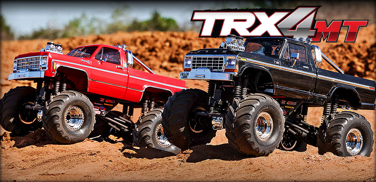 New TRX-4MT Monster Trucks