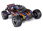 Orange Rustler® Brushless: 1/10 Scale Stadium Truck with TQ™ 2.4 GHz radio system