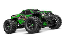 X-Maxx Ultimate (#77097-4) Front Three-Quarter View (Green)