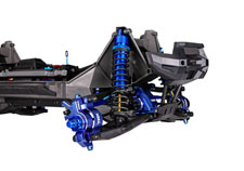 X-Maxx Ultimate (#77097-4) Front Suspension (Blue)