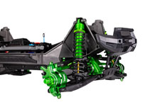 X-Maxx Ultimate (#77097-4) Front Suspension (Green)