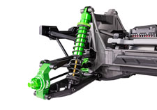 X-Maxx Ultimate (#77097-4) Rear Suspension (Green)