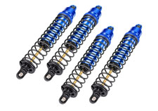 X-Maxx Ultimate (#77097-4) Aluminum GTX Shocks (Blue)