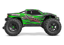 X-Maxx Ultimate (#77097-4) Side View (Green)