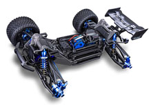 XRT Ultimate (#78097-4) Chassis Three-Quarter View (Blue)