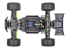 XRT Ultimate (#78097-4) Chassis Top View (Green)