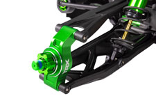 XRT Ultimate (#78097-4) Aluminum Hub Carriers (Green)