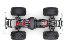 1/18 TRX-4MT Chevrolet K10 Monster Truck (#98064-1) Chassis Top View