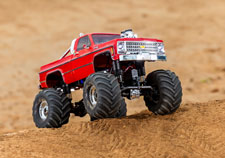 1/18 TRX-4MT Chevrolet K10 Monster Truck (#98064-1) Action (Red)