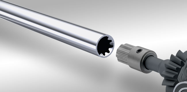 Aluminum Splined Driveshaft