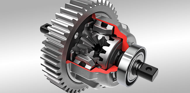 Torque-Biasing Center Drive